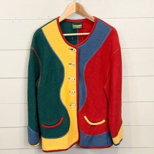Geiger Colorful Women's Cardigan Sweater